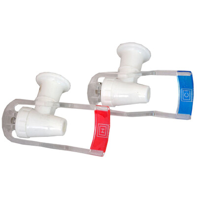 Cooler Water Valve Big Size Blue and Red